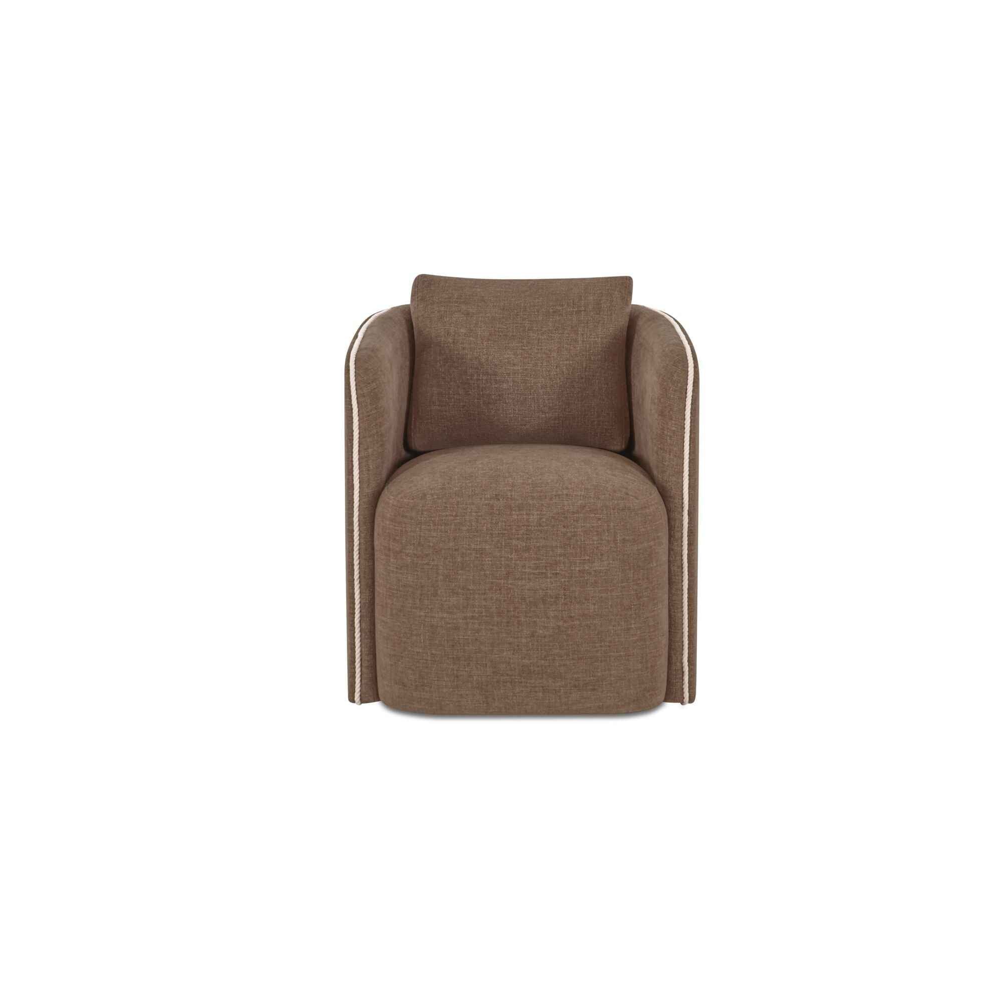 Cecil Dining Chair Dark Brown