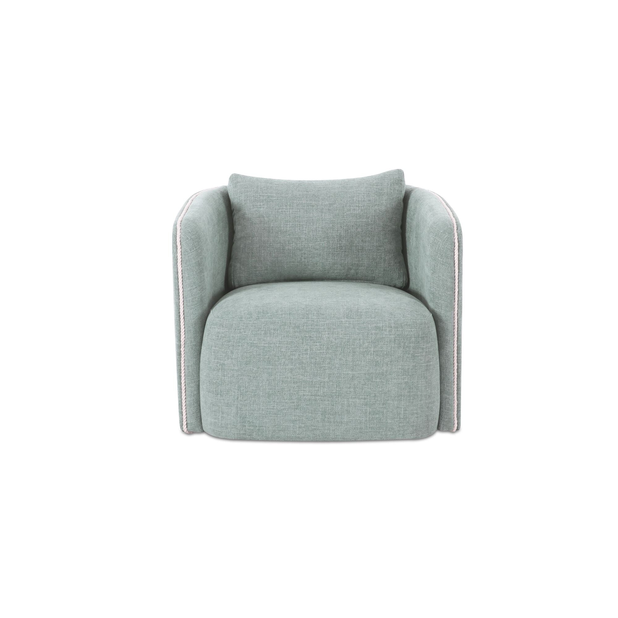 Cecil Accent Chair Light Blue