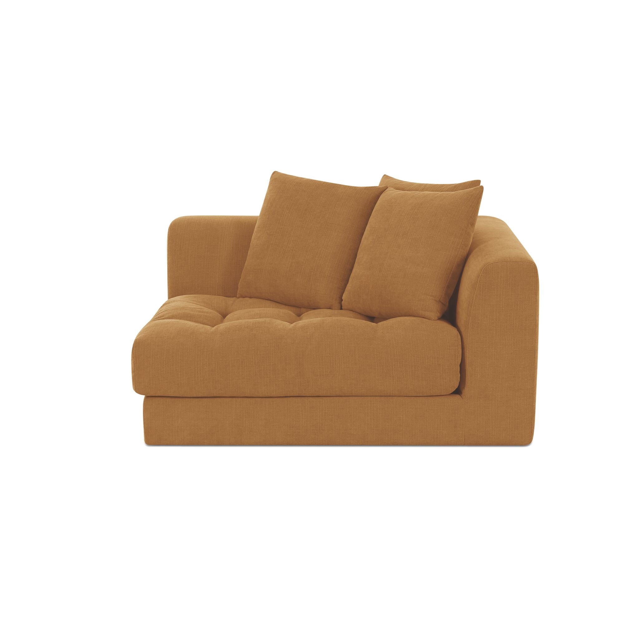 Davie Corner Chair Golden Yellow