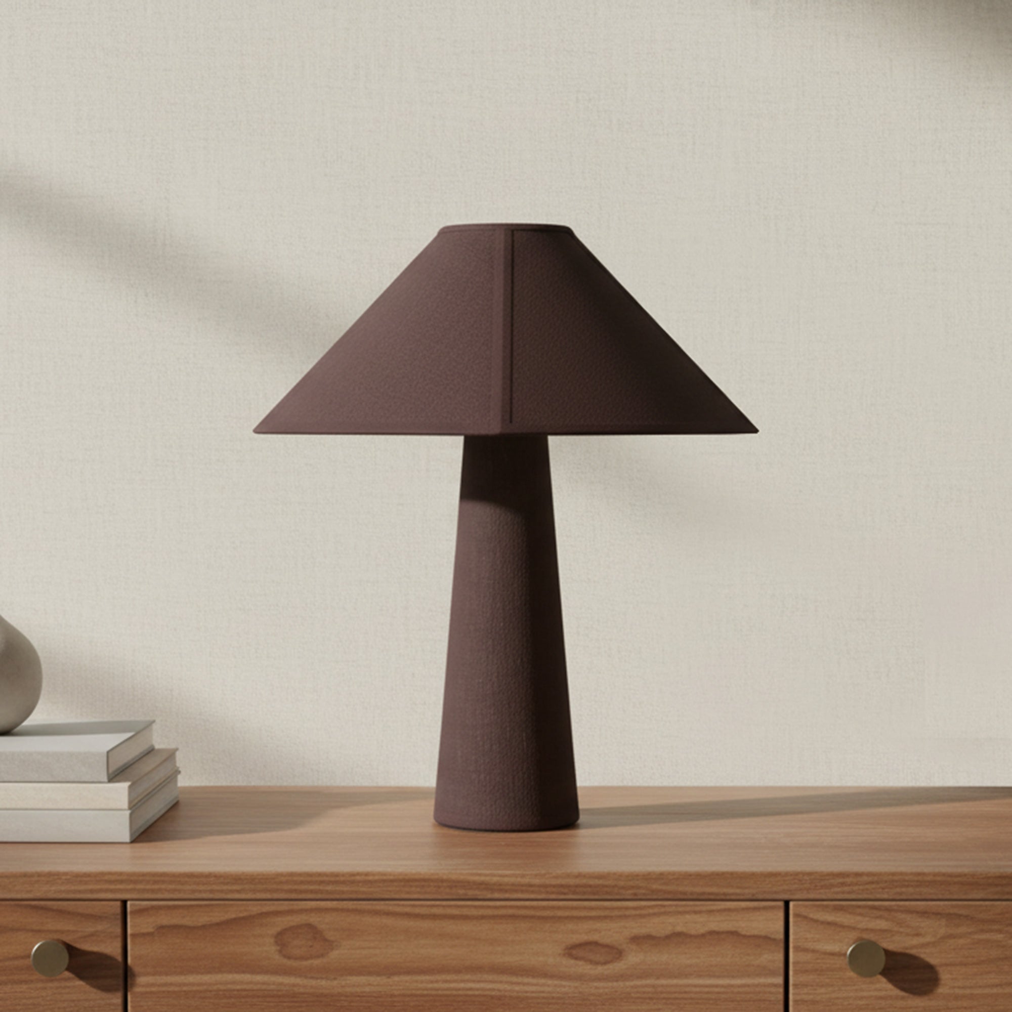 Gigi Table Lamp Dark Brown