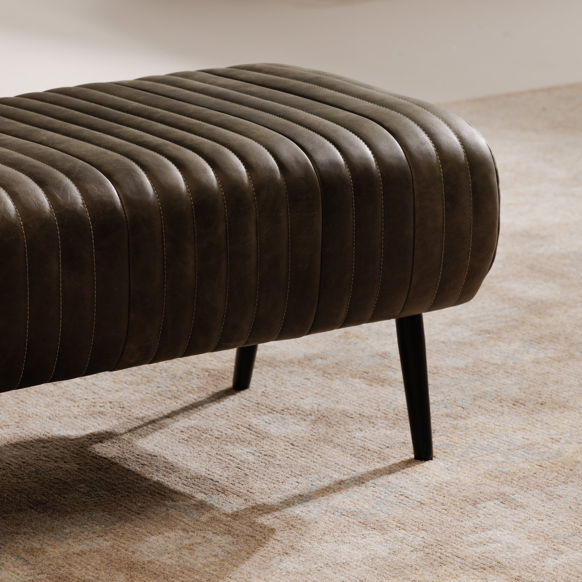 Endora Bench Charred Olive