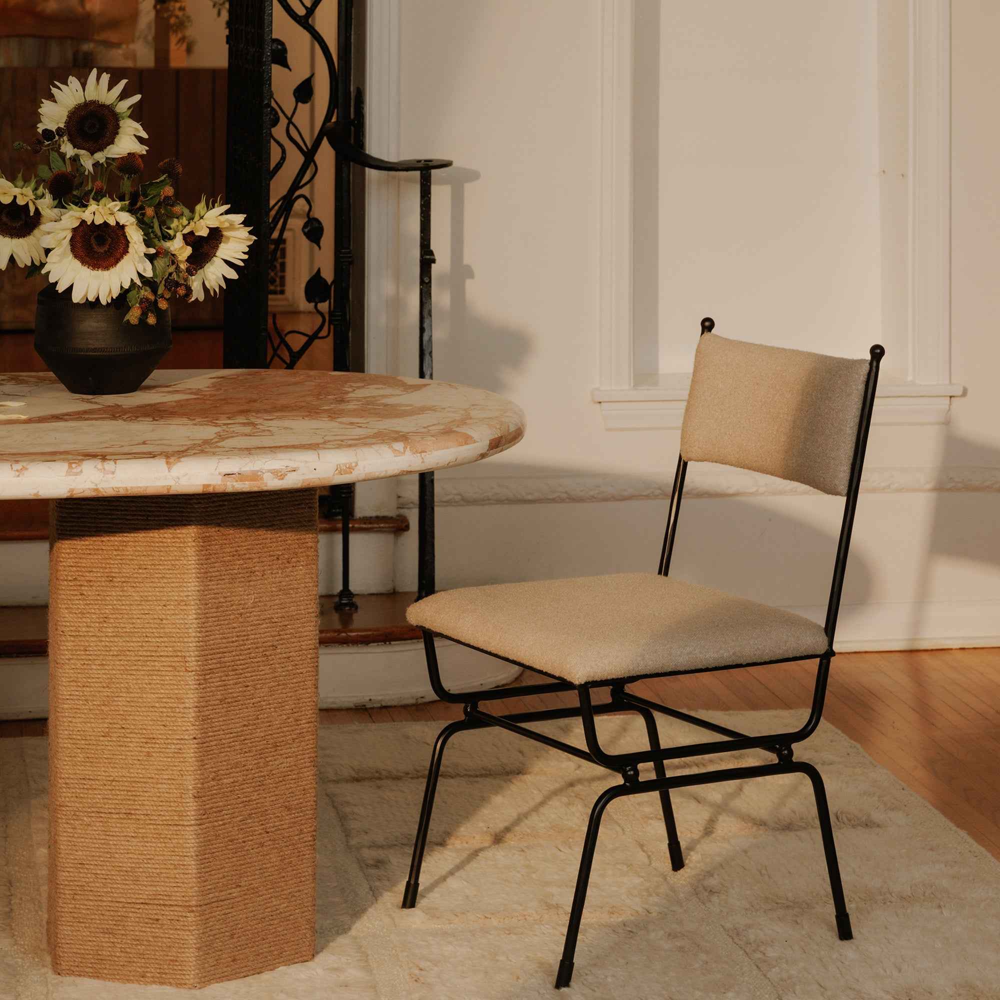 Posta Dining Chair Beige
