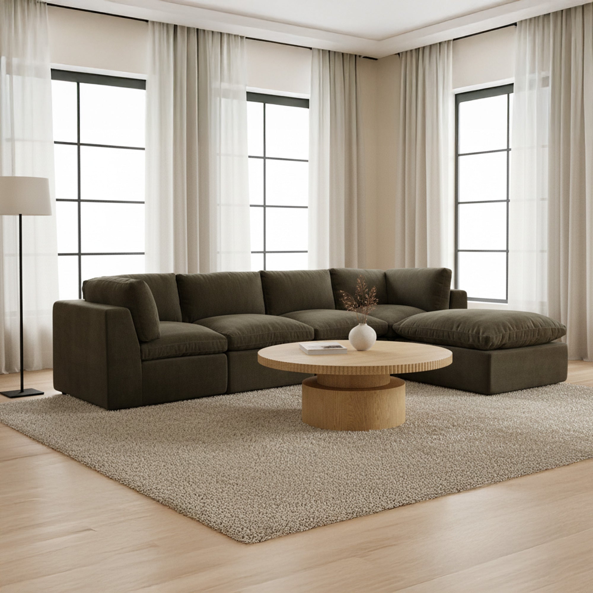 Leigh Coffee Table Brown