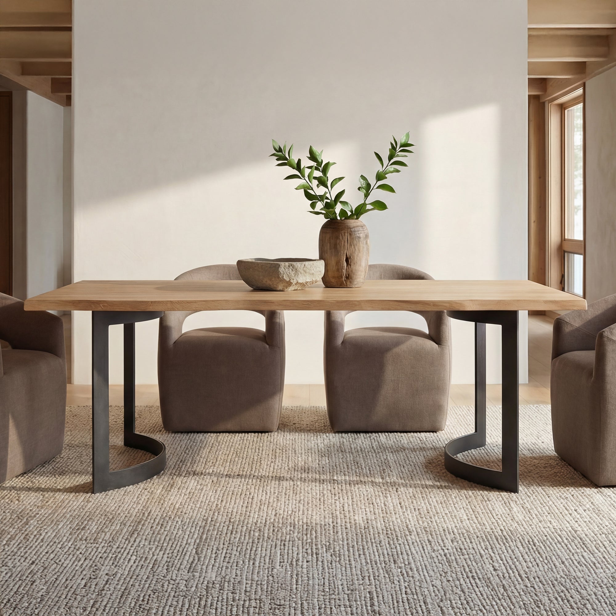 Bent Dining Table Small Oak