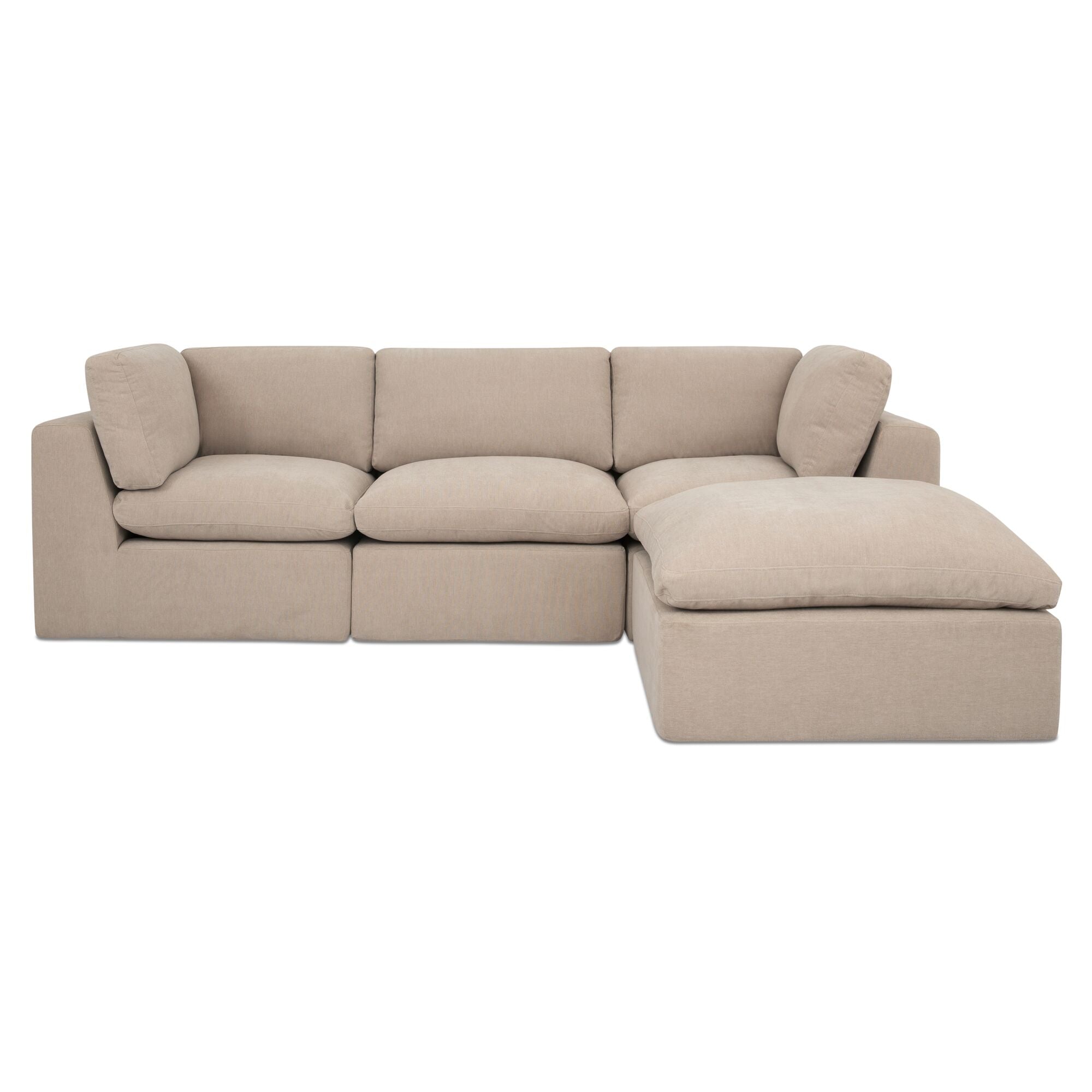 Cates Lounge Modular Sectional Pebble
