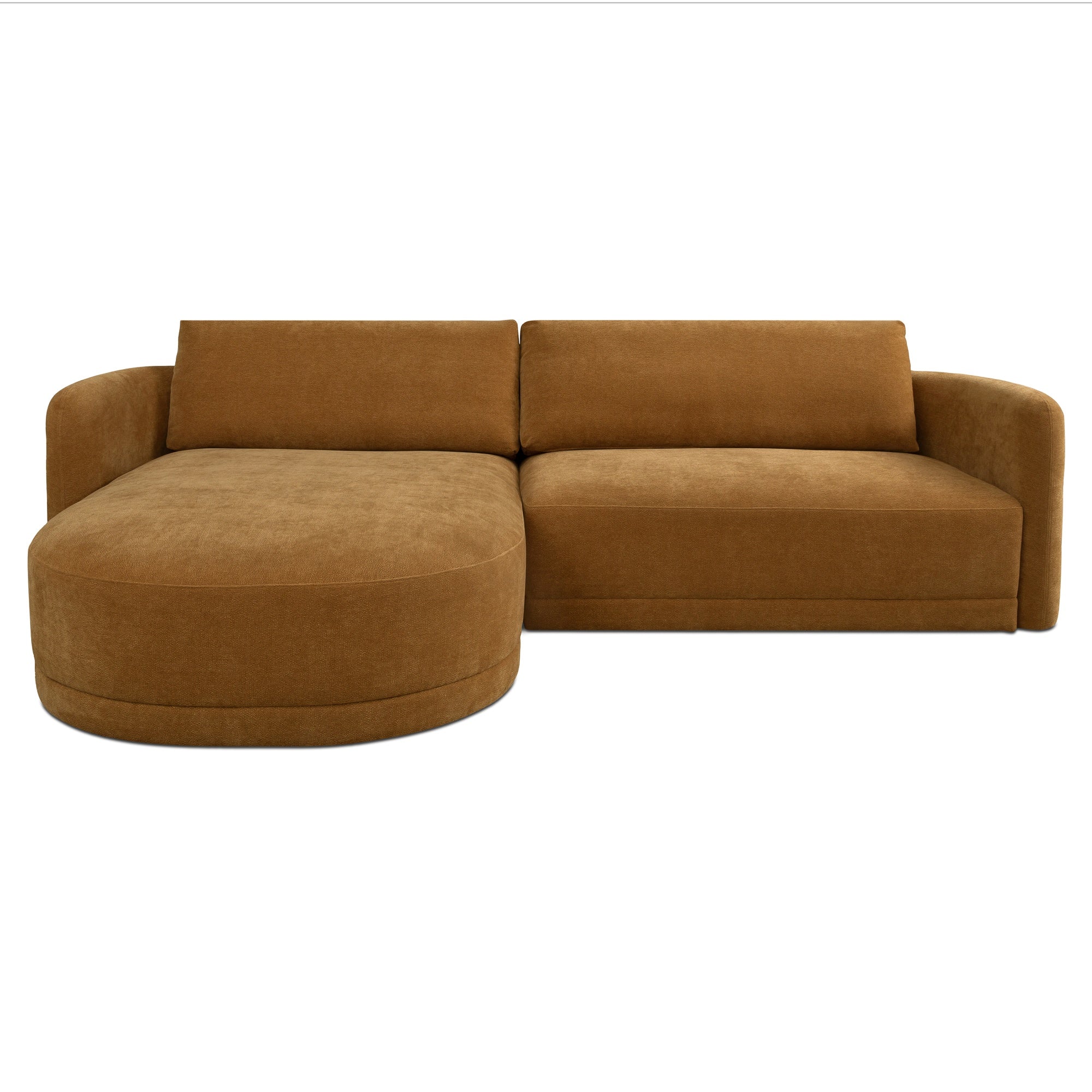 Emmy Sectional Ginger Left