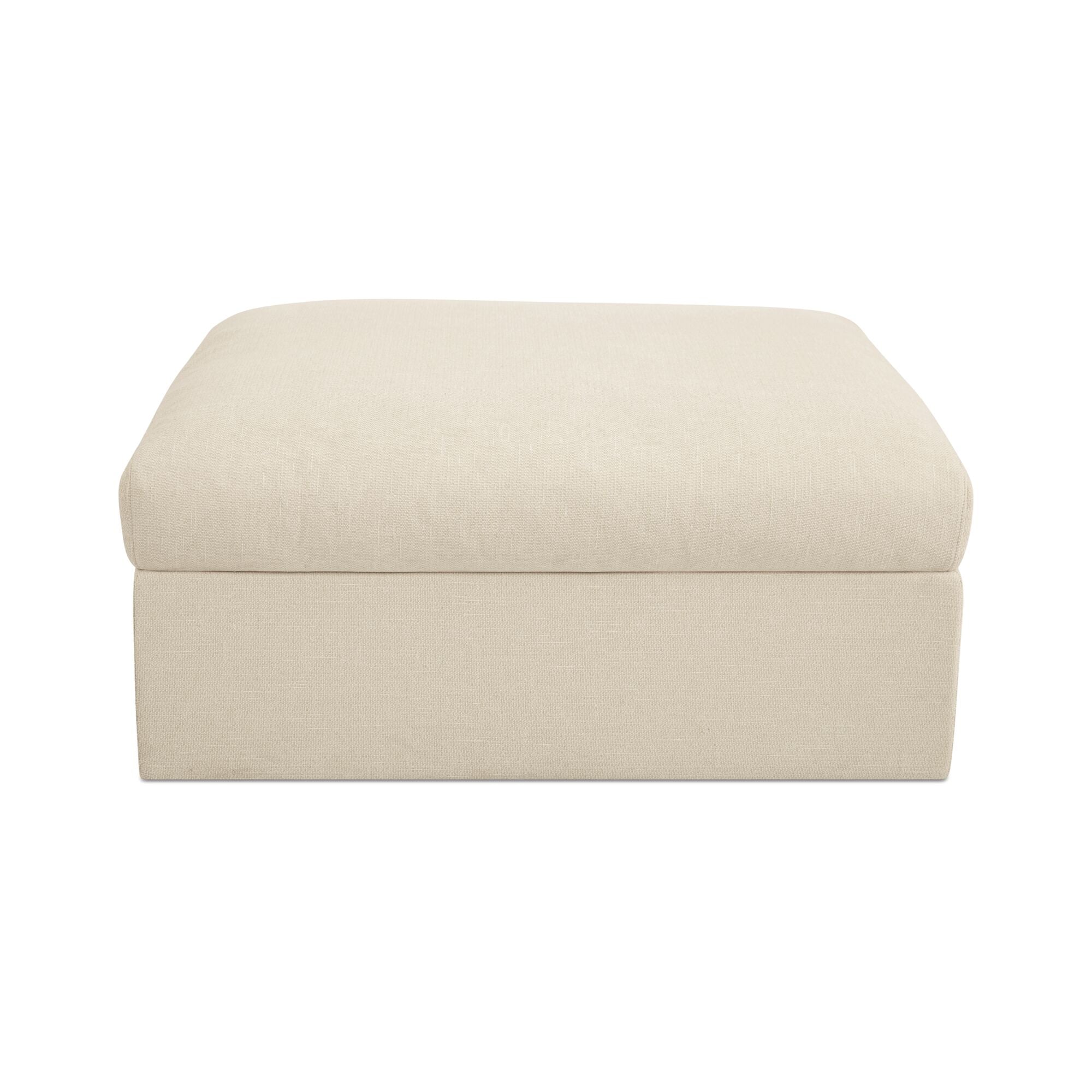 Swift Storage Ottoman Light Beige
