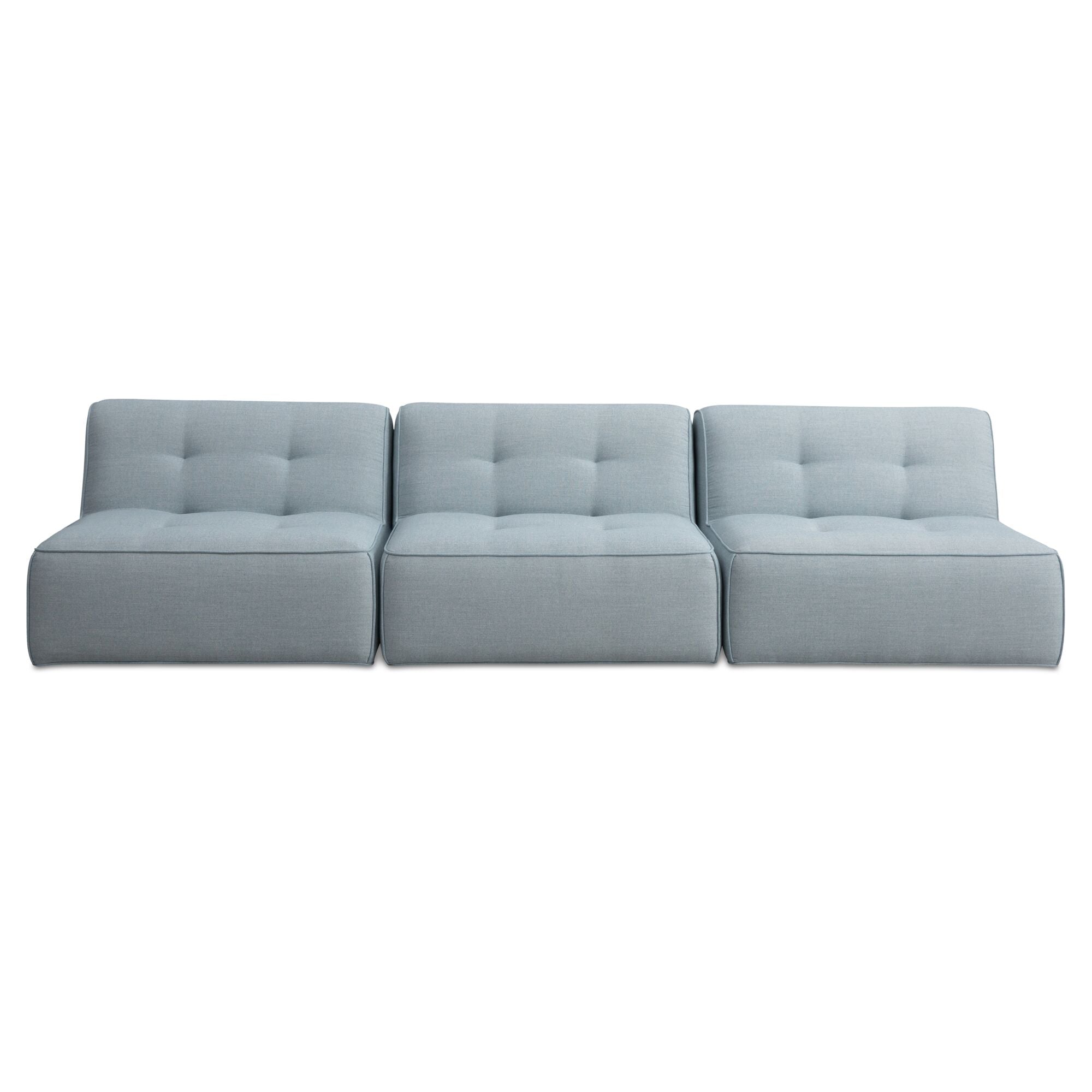 Sunseeker 3 Piece Outdoor Sofa Light Blue