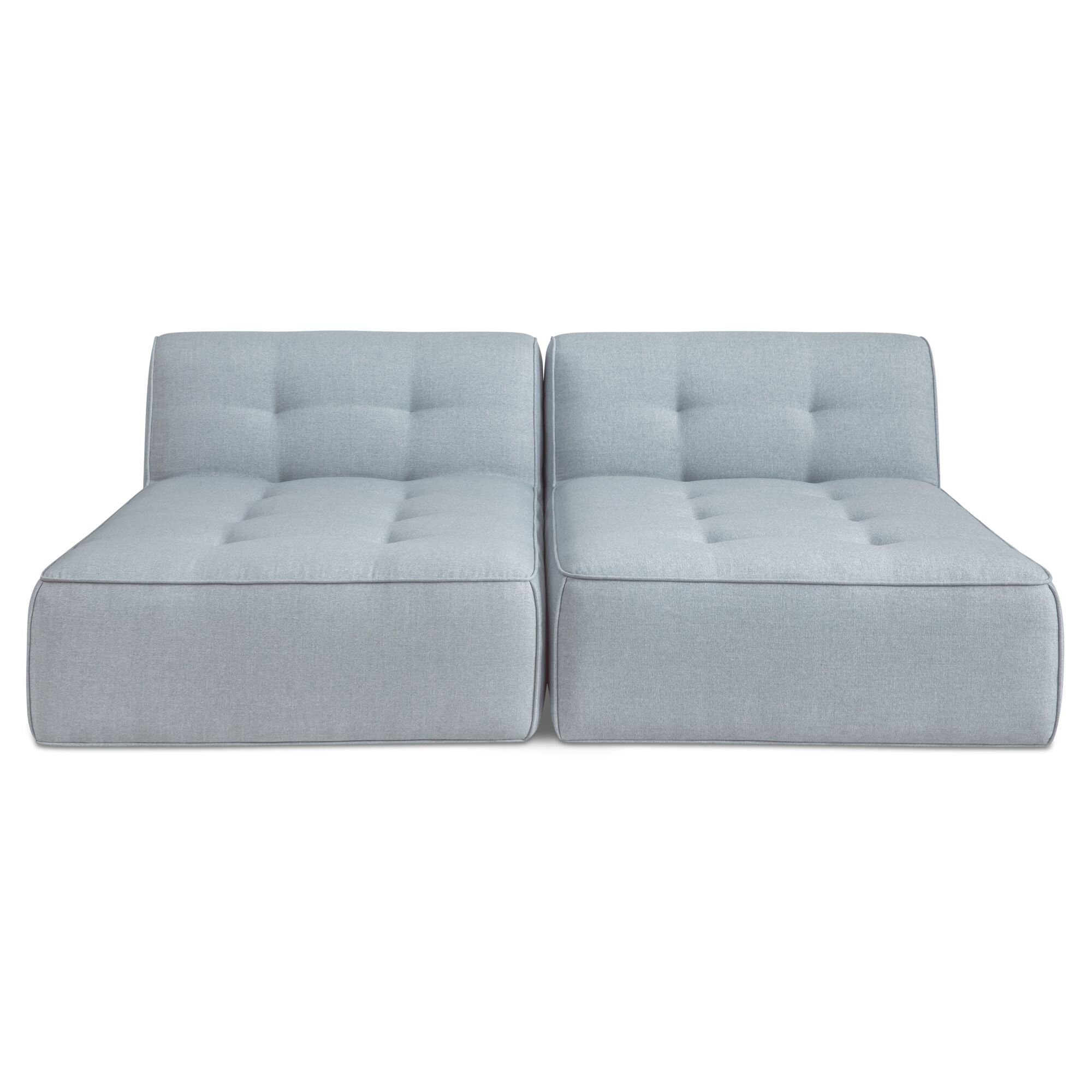 Sunseeker 2 Piece Outdoor Sun Lounger Light Blue
