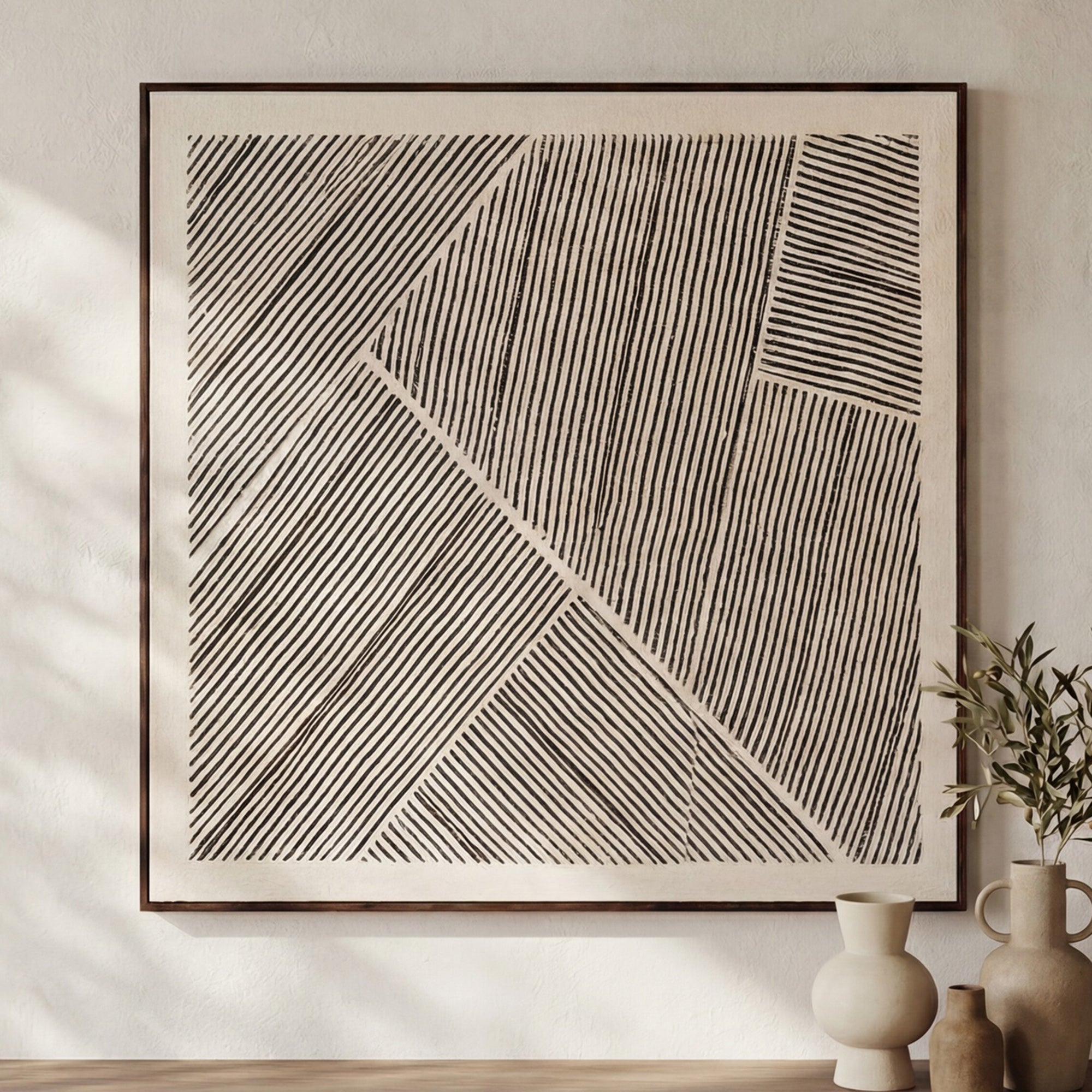 Fleet Framed Painting