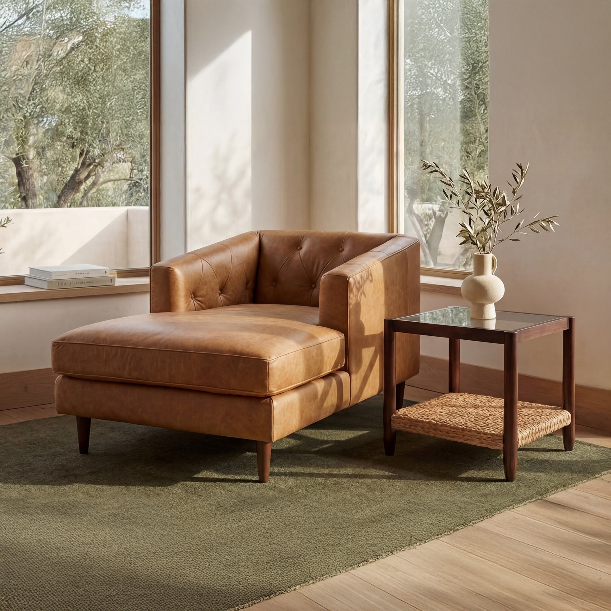 Dunmore Chaise Tan