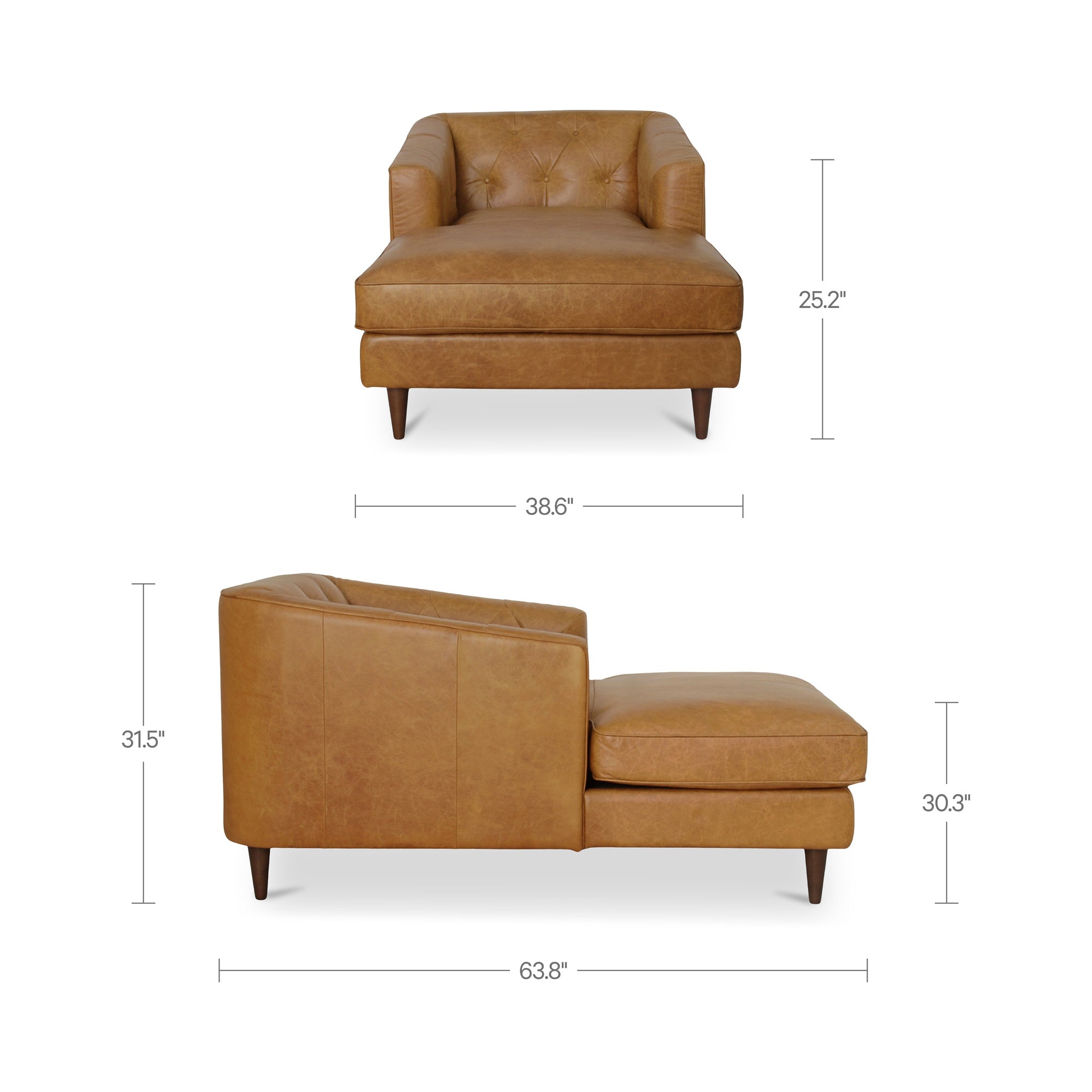 Dunmore Chaise Tan
