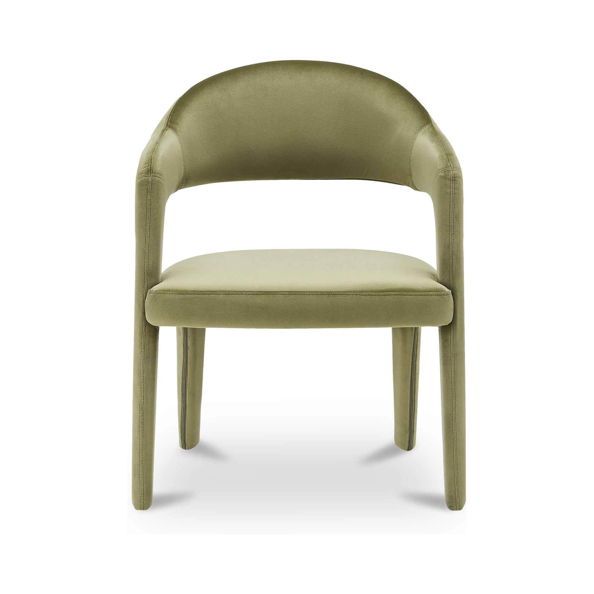 Martens Dining Chair Green Velvet