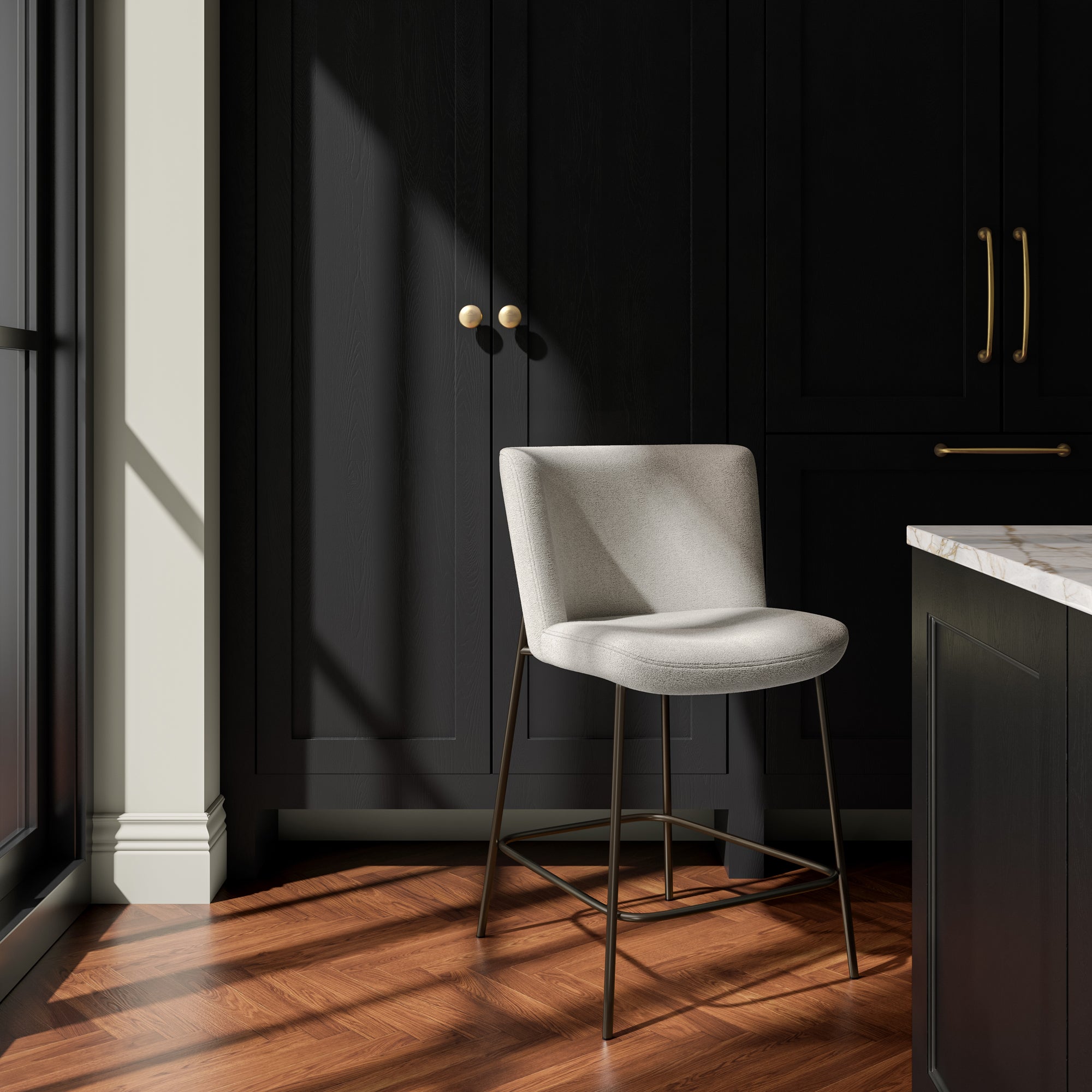 Early Counter Stool Beige
