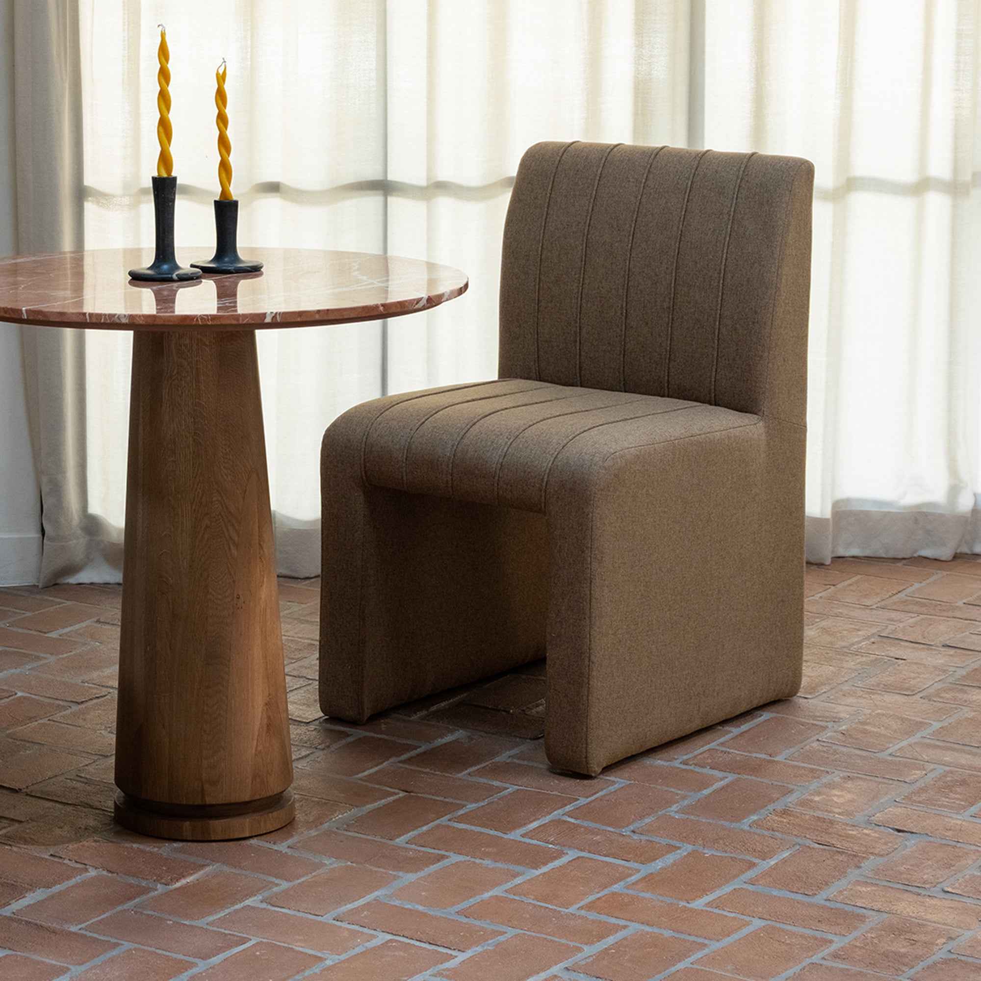 Sally Dining Chair Light Brown