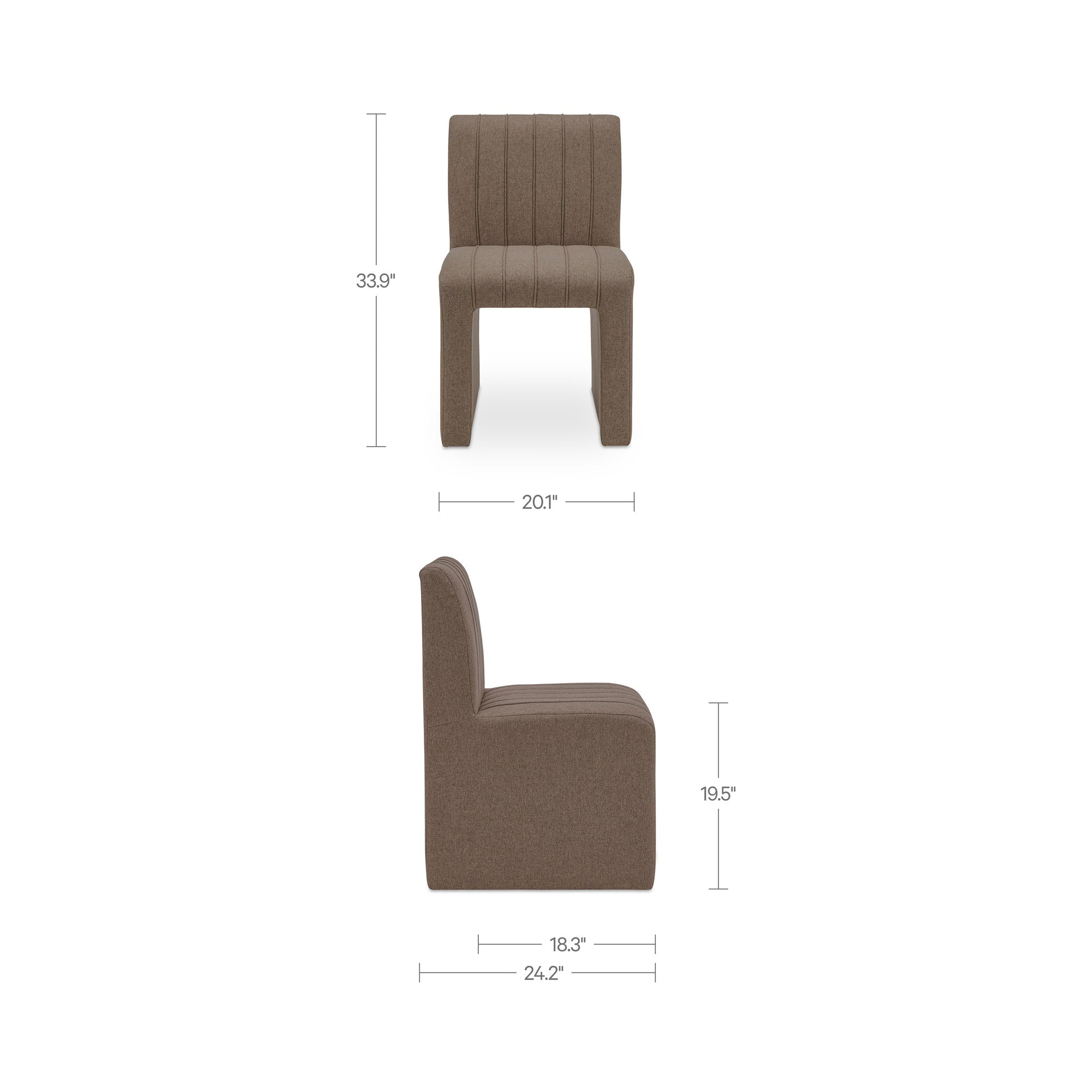 Sally Dining Chair Light Brown