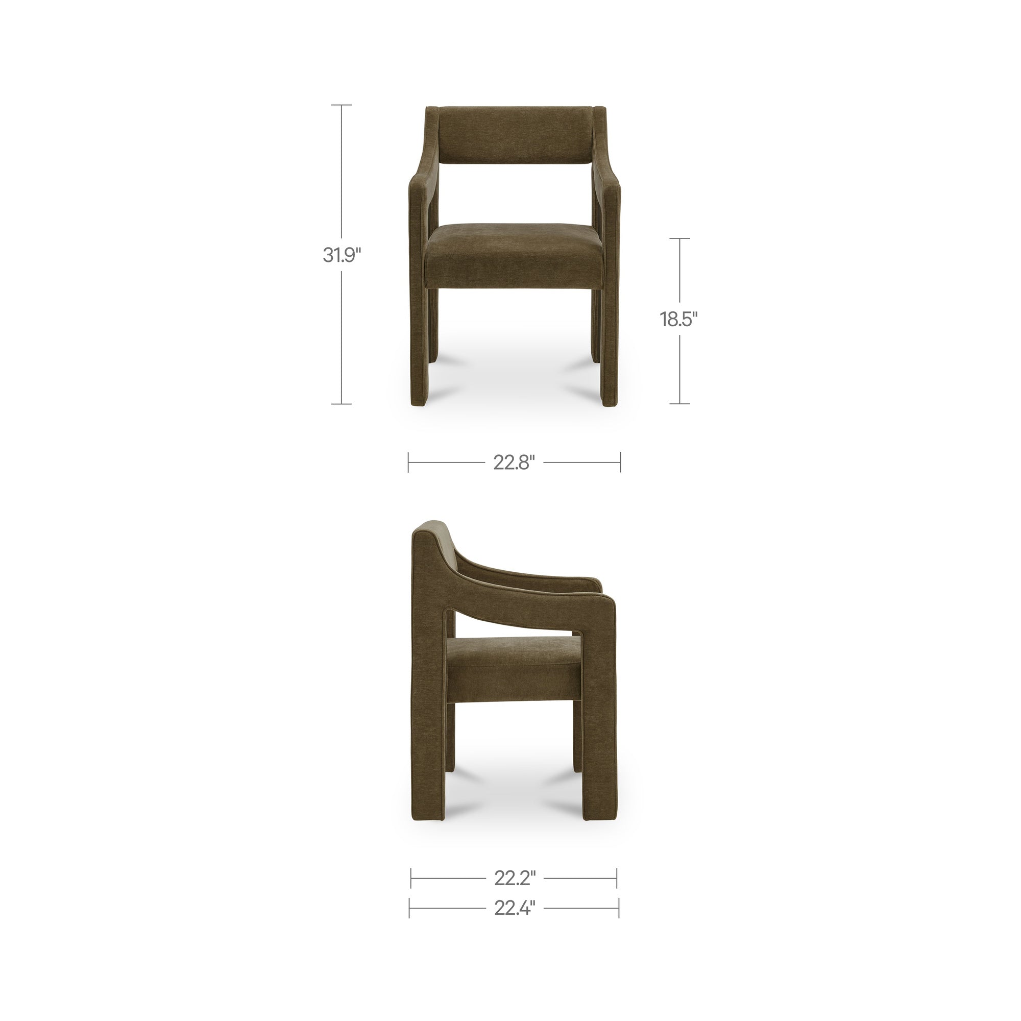 Elise Dining Chair Cedar Green