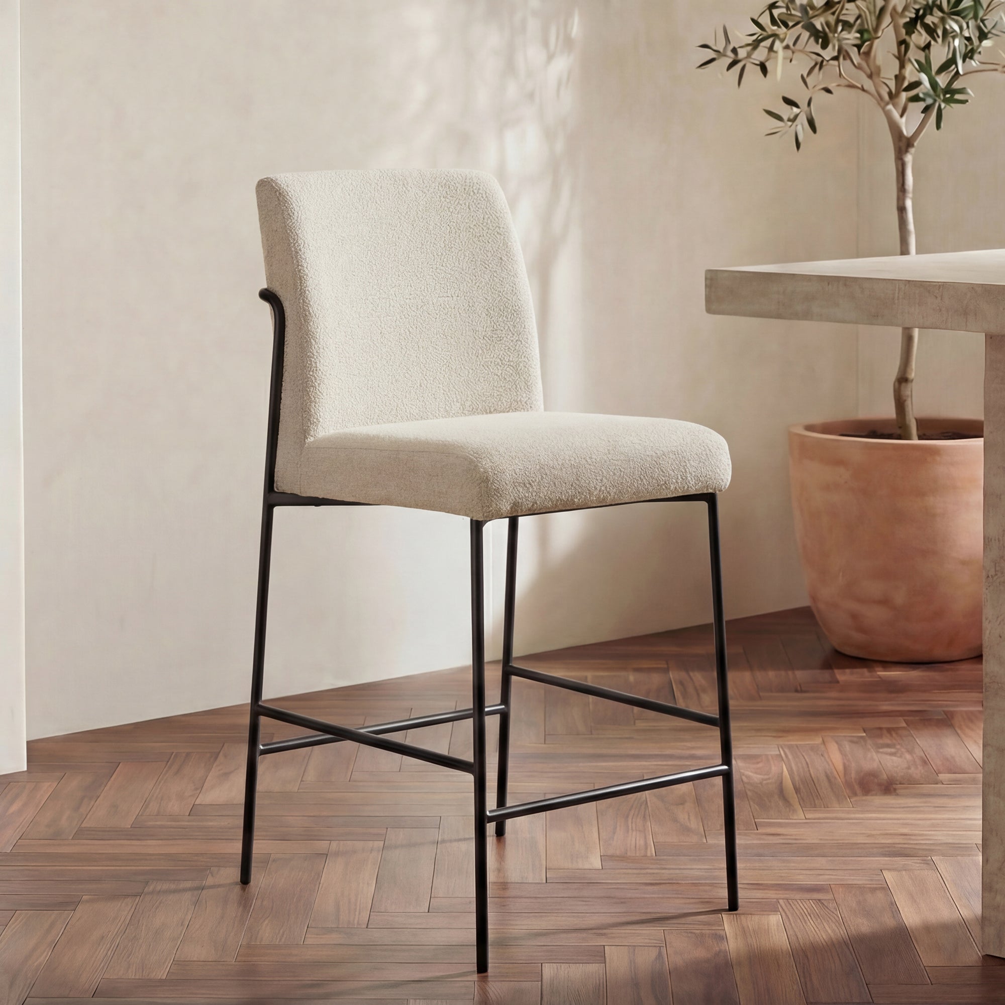 Danny Counter Stool Ivory