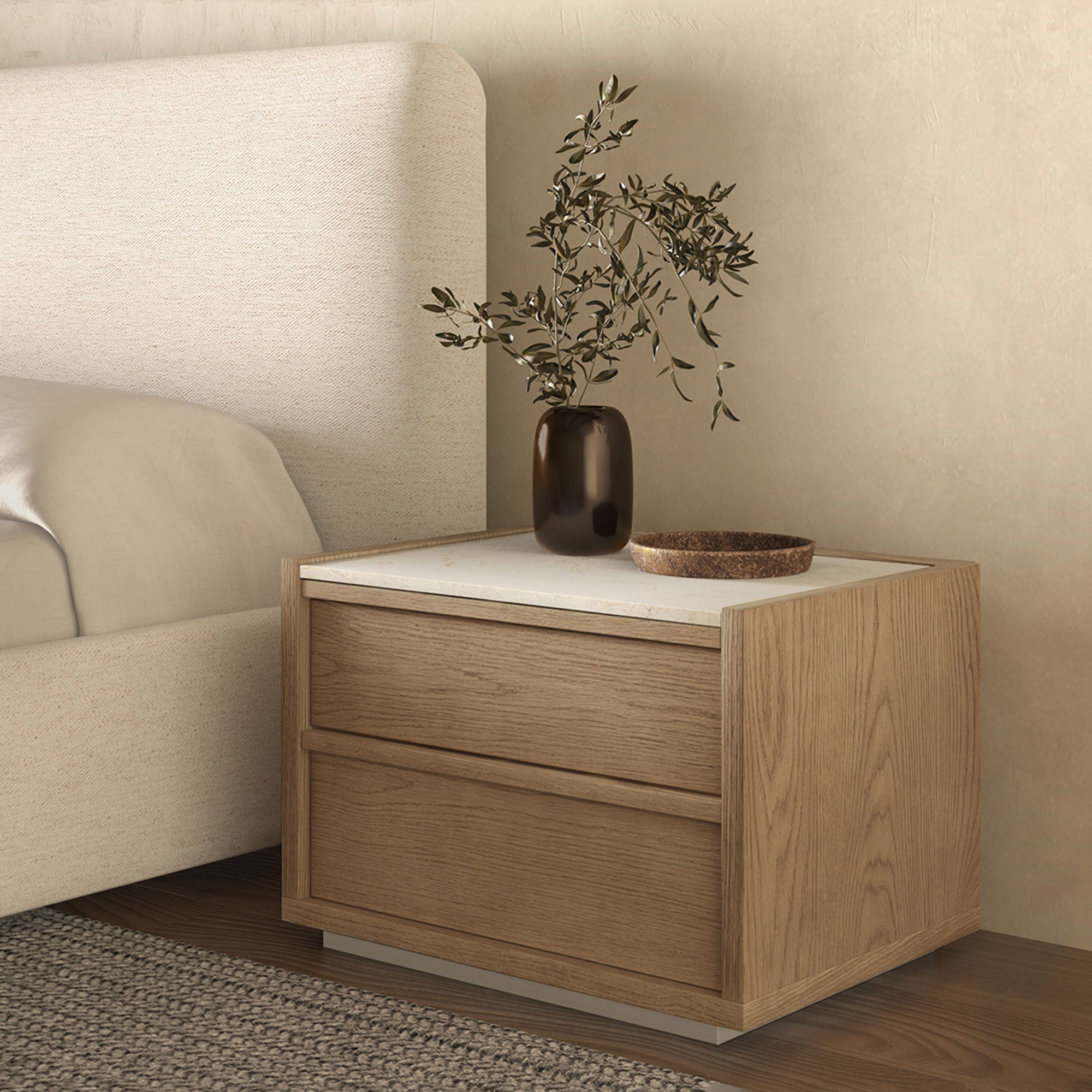 Ashcroft Nightstand Oak