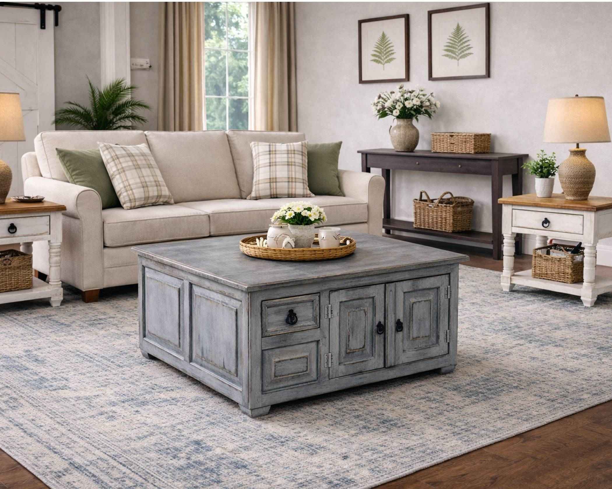 Coffee Table Light Gray<br>(1 in Stock)