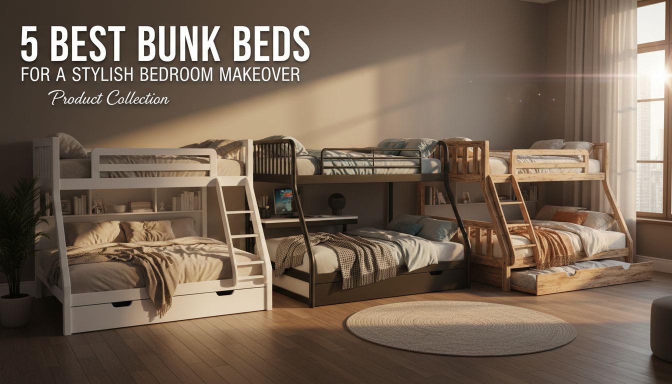 5 Best Bunk Beds for a Stylish Bedroom Makeover