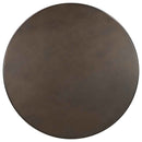 Oswego Round 30-inch Bistro Dining Table Bronze - Home & Sleep Outlet