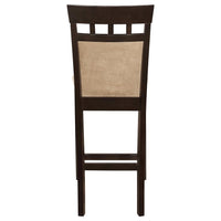 Gabriel Closed Back Counter Chair Cappuccino (Set of 2) - Home & Sleep Outlet