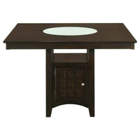 Gabriel 5-piece Square Counter Height Dining Set Cappuccino - Home & Sleep Outlet