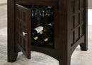 Gabriel 7-piece Square Counter Height Dining Set Cappuccino - Home & Sleep Outlet