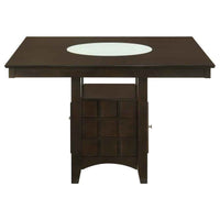 Gabriel 9-piece Square Counter Height Dining Set Cappuccino - Home & Sleep Outlet