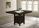 Gabriel 52-inch Counter Height Dining Table Cappuccino - Home & Sleep Outlet