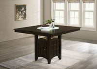Gabriel 52-inch Counter Height Dining Table Cappuccino - Home & Sleep Outlet