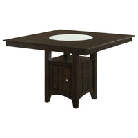 Gabriel 52-inch Counter Height Dining Table Cappuccino - Home & Sleep Outlet