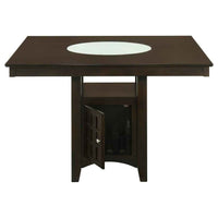 Gabriel 52-inch Counter Height Dining Table Cappuccino - Home & Sleep Outlet