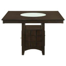 Gabriel 52-inch Counter Height Dining Table Cappuccino - Home & Sleep Outlet