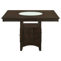 Gabriel 52-inch Counter Height Dining Table Cappuccino - Home & Sleep Outlet