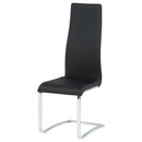 Montclair Upholstered Dining Side Chair Black (Set of 4) - Home & Sleep Outlet