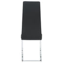 Montclair Upholstered Dining Side Chair Black (Set of 4) - Home & Sleep Outlet