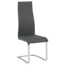 Montclair Upholstered Dining Side Chair Grey (Set of 4) - Home & Sleep Outlet