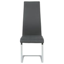 Montclair Upholstered Dining Side Chair Grey (Set of 4) - Home & Sleep Outlet