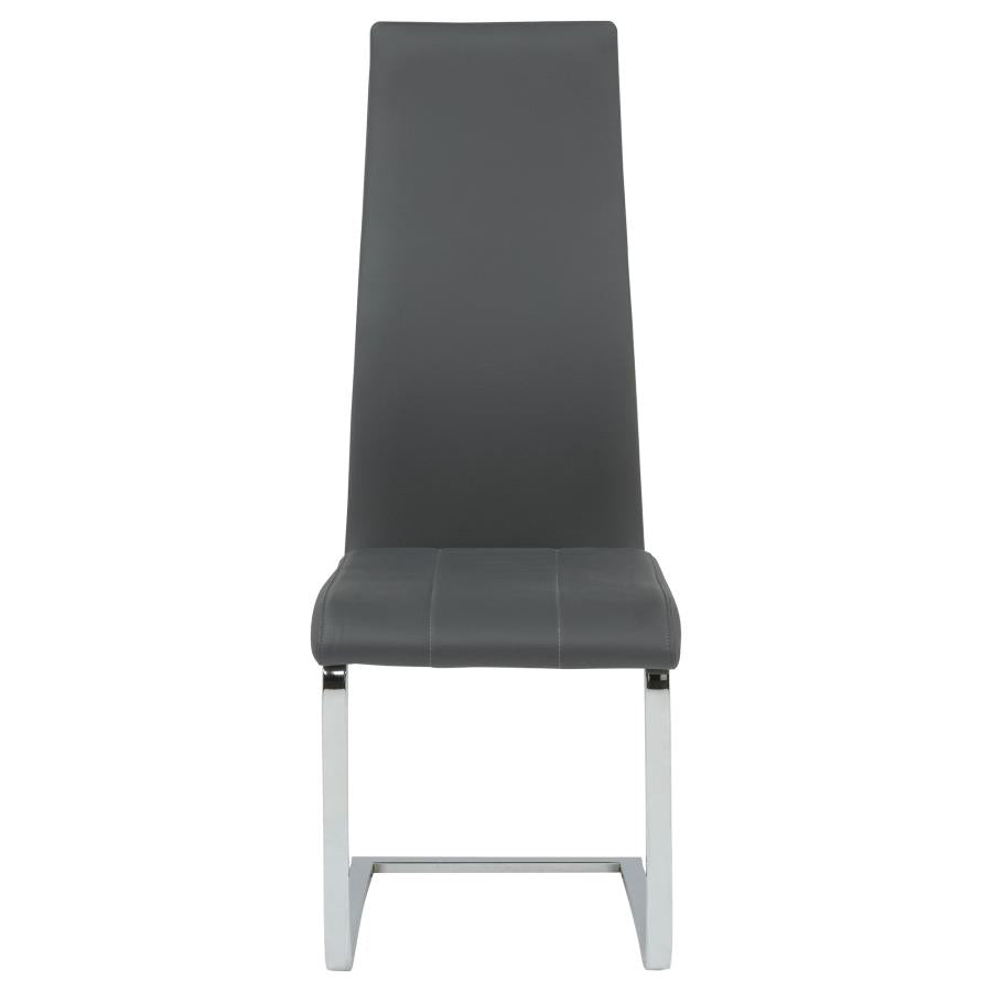 Montclair Upholstered Dining Side Chair Grey (Set of 4) - Home & Sleep Outlet