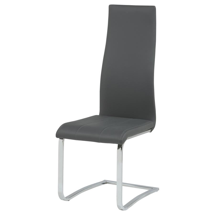 Montclair Upholstered Dining Side Chair Grey (Set of 4) - Home & Sleep Outlet