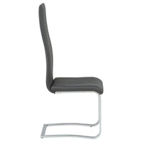 Montclair Upholstered Dining Side Chair Grey (Set of 4) - Home & Sleep Outlet