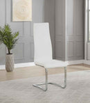Montclair Upholstered Dining Side Chair White (Set of 4) - Home & Sleep Outlet