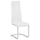 Montclair Upholstered Dining Side Chair White (Set of 4) - Home & Sleep Outlet