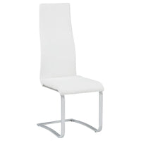 Montclair Upholstered Dining Side Chair White (Set of 4) - Home & Sleep Outlet