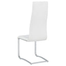 Montclair Upholstered Dining Side Chair White (Set of 4) - Home & Sleep Outlet