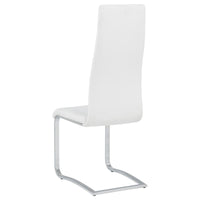Montclair Upholstered Dining Side Chair White (Set of 4) - Home & Sleep Outlet