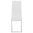 Montclair Upholstered Dining Side Chair White (Set of 4) - Home & Sleep Outlet