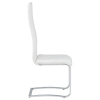 Montclair Upholstered Dining Side Chair White (Set of 4) - Home & Sleep Outlet